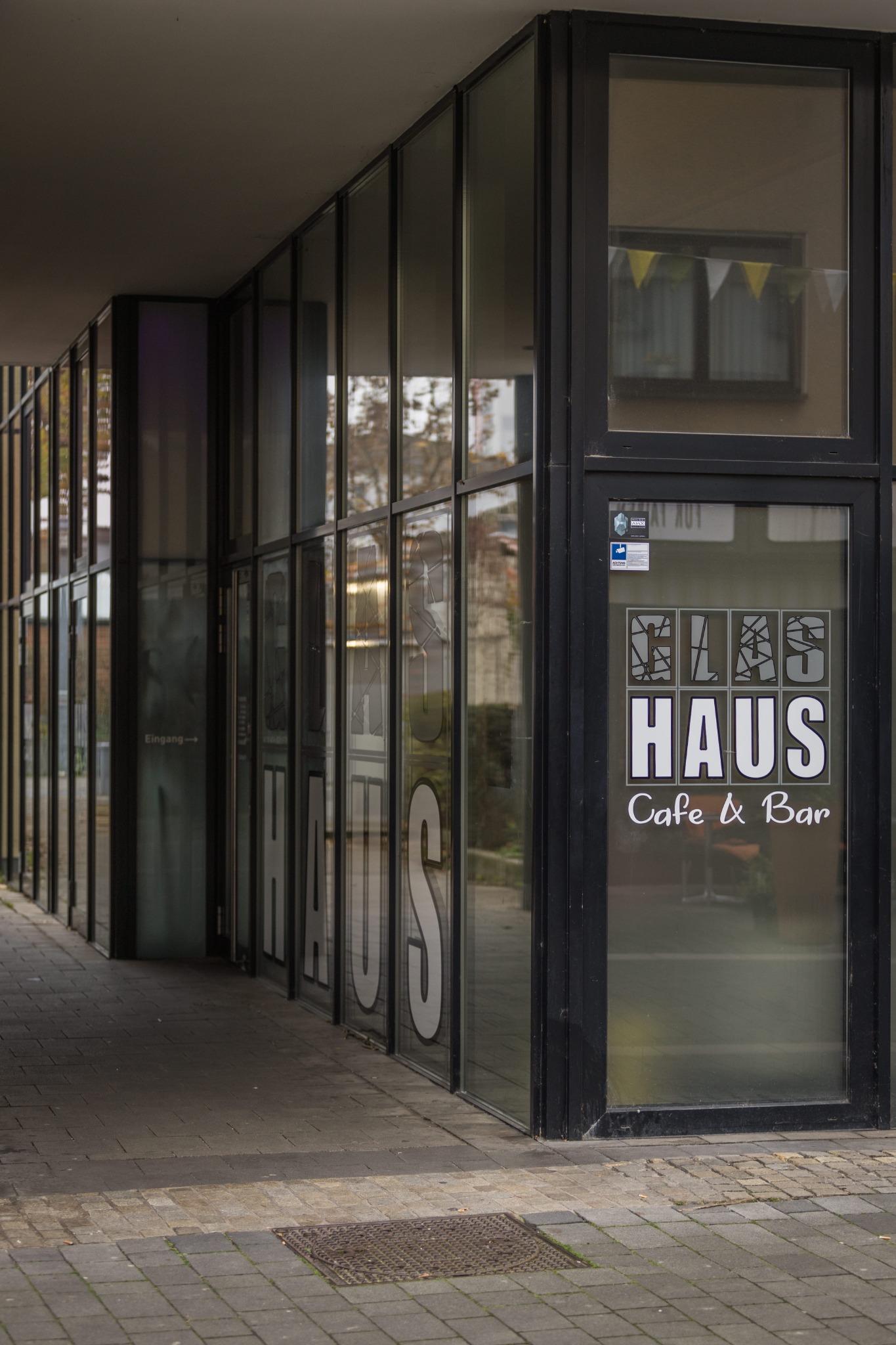 Außenansicht Glashaus